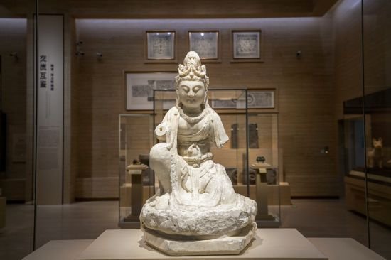 上海博物馆东馆中国古代雕塑馆已向公众试开放