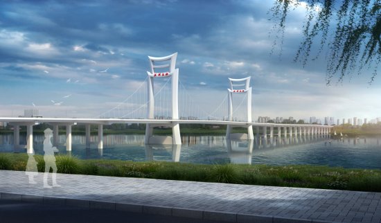 洪州大桥今年3月开工 设计<em>效果</em>首次亮相