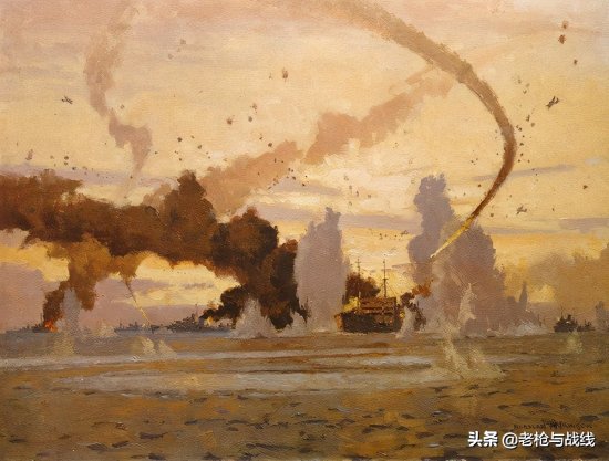 铁与血的时代，一组二战时期<em>战舰</em>美术作品