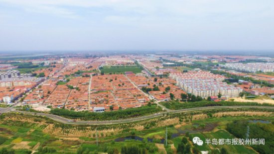 胶州市李哥庄镇荣获山东省2022年度特色小镇监测评价第一名