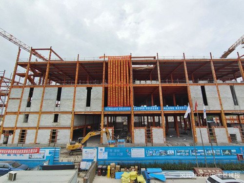 中建八局上海新黄河医药制剂新生产线建设项目主体结构全面封顶