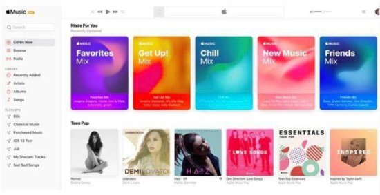 苹果重启 Apple Music Beta<em> 网站</em> 添加“立即收听”功能