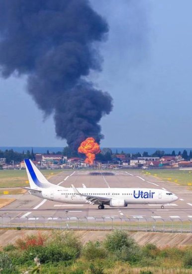 俄罗斯索契<em>机场附近</em>一车库发生火灾 暂无人员伤亡报告