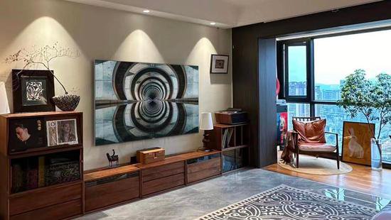 卡萨帝电视发布艺术电视壁画M60，成为住居美学引领者
