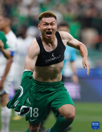 （体育）足球——中超：北京国安胜梅州客家