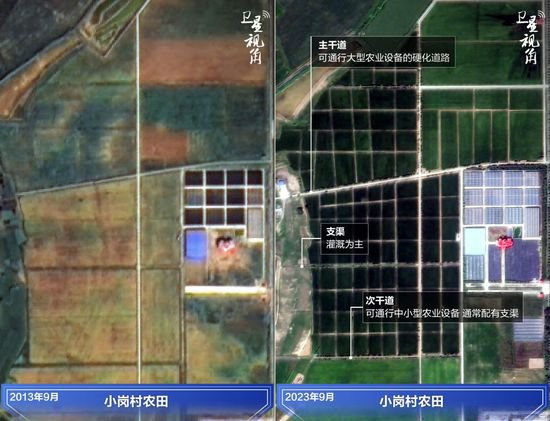 卫星视角看中国 | “中国农村改革第一村”今日风貌
