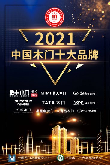 2021<em>中国</em>木门<em>十大</em>品牌新鲜出炉：金丰、梦天、TATA