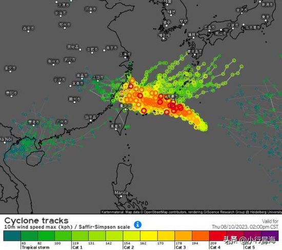 第6号台风“卡努”连升4级，已为16级超强台风，或北移登陆日本