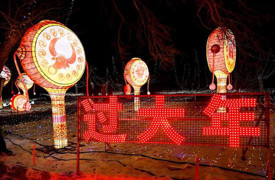 赤峰市的这场盛大灯会即将亮相春节