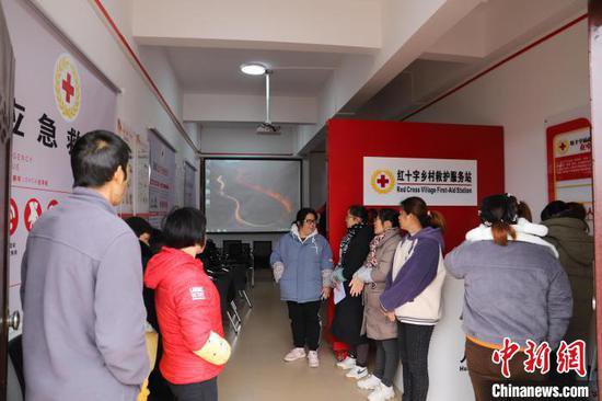 广西南宁首个红十字乡村救护服务站建成使用