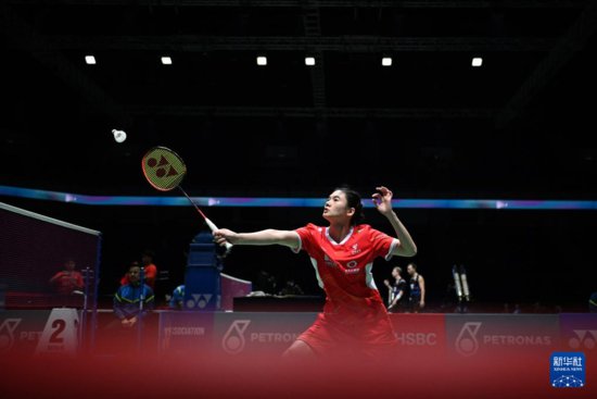 羽毛球——马来西亚公开赛：韩悦晋级