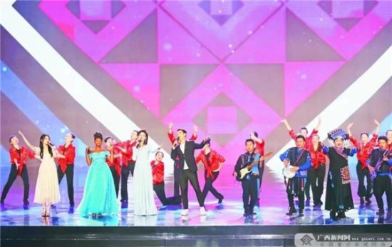 卓依传媒I-STARIS国际集团合作广西卫视2023 国际民歌节闭幕式