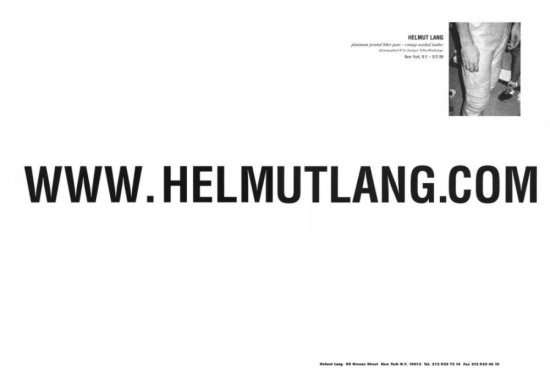 Helmut Lang 1998 秋冬：一场领先行业 22 年的伟大系列