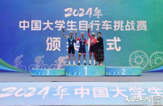 2024年中国大学生自行车挑战赛公路赛开赛