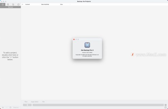 Get Backup Pro 3 for Mac(<em>数据备份软件</em>)3.6.5