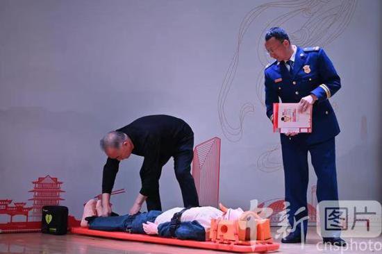 2023年甘肃省红十字应急救护大赛在兰州举行
