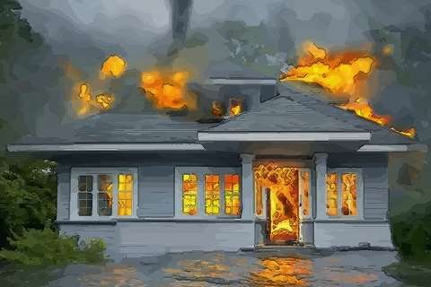 <em>梦到房子</em>倒塌或者被烧，是不是要有不好的事发生？
