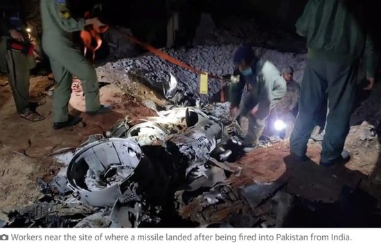 印度“意外”向巴基斯坦境内<em>发射导弹</em>，印媒吓坏了：真正可怕...