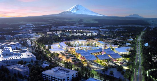 日本丰田在静冈县建造“未来城市” 各种新科技云集