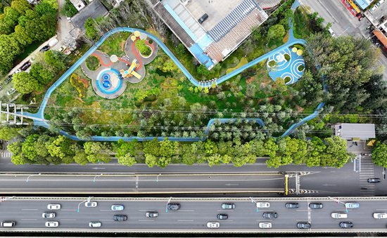 提升城市“颜值” 昆明官渡区再添5个小游园