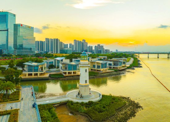 以诗话绿美 广州南沙明珠湾建设具有“中国气派”的海滨新城
