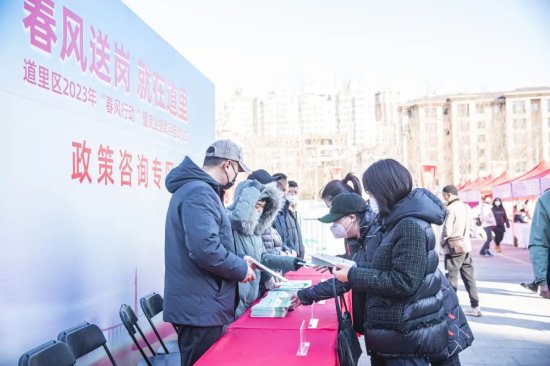 哈尔滨市道里区启动“春风送岗就在道里”就业援助月活动