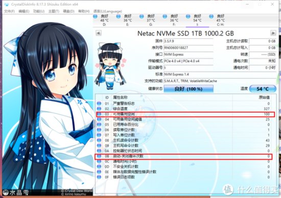 朗科NV7000固态硬盘数据评测，疑似致钛CrystalDiskinfo7000...