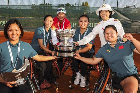 中国轮椅网球女队夺得2024年<em>世界</em>杯冠军