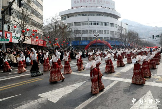 甘谷县举办2024年春节文化汇演活动