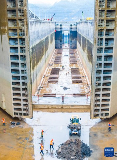 三峡北线船闸启动2024年计划性停航检修