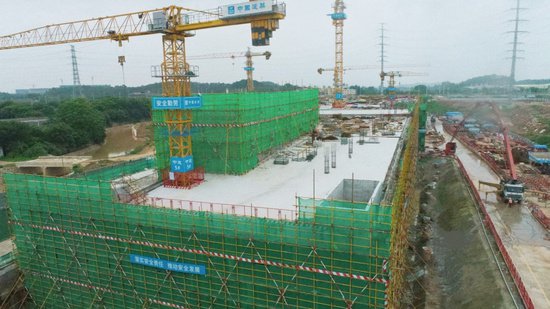 惠州<em>三和</em>污水处理厂项目地下箱体主体结构全面封顶