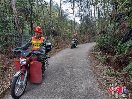 自贡自流井区：多措并举做好春季森林防火工作