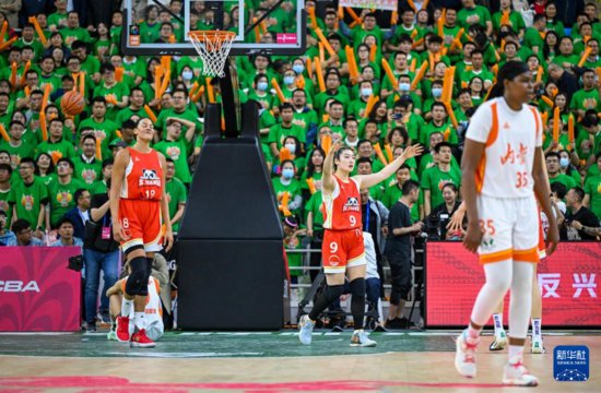 篮球——WCBA总决赛：四川远达美乐夺得总冠军