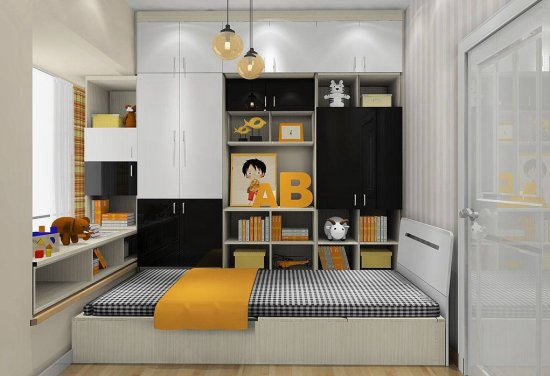 8款儿童房<em>榻榻米床</em>设计，省空间，多功能