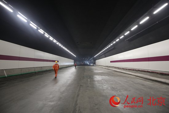 <em>北京</em>东六环<em>改造</em>地下隧道“样板间”初亮相