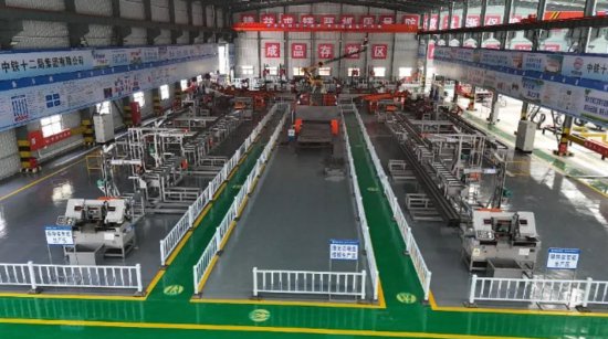 国内领先钢构件生产线投产 助力引江补汉工程高质量建设
