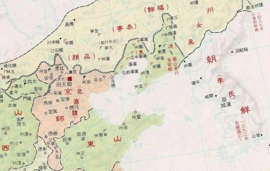辽宁和山东陆地并不相连，在明朝为何会被划为同省