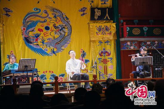 “听古音赏戏韵”张旭光古琴胡琴音乐会在北京湖广会馆奏响