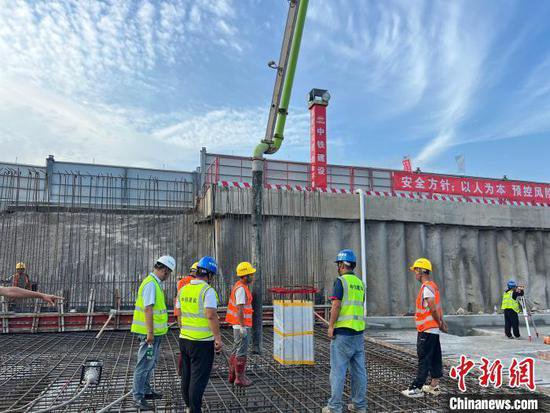 广州南沙期货金融大数据产业园项目进入主体结构施工阶段