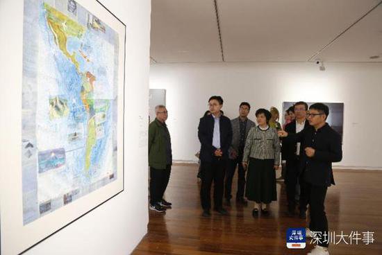 “轻舟强渡——第六届全球华人艺术展” 在何香凝美术馆开幕