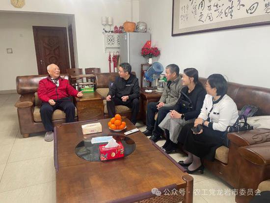 农工党龙岩市委会开展新春走访慰问活动