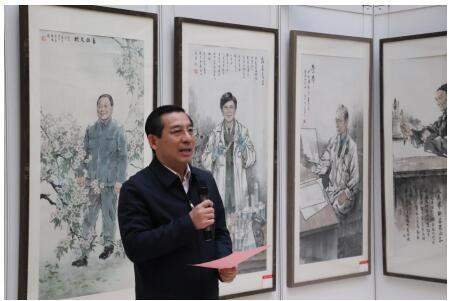 北京<em>中山</em>书画社40周年书画展开展