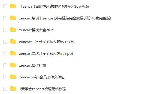 zencart<em>视频教程</em>：zencart<em>外贸</em>建站完全<em>实操</em>技术手册(2021整理)