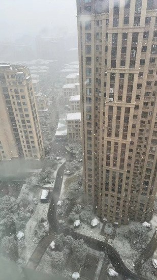 安吉大雪，杭州下雪子，浙江省内部分高速限行