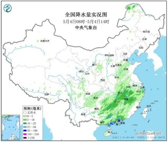 广东两地6小时降雨超300毫米！南方的雨何时停？