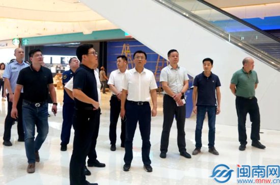 漳州龙文区领导调研城建和教育项目