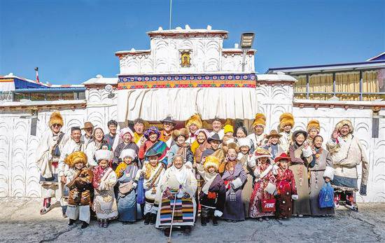 【纪念西藏百万农奴解放65周年】绘就幸福新画卷
