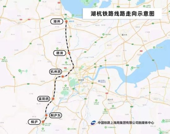 湖杭高铁又有新进展，富阳段进度第一！
