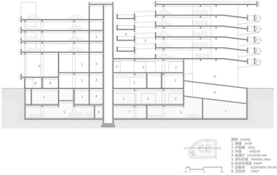 “无限流动”的停车空间-东莞CBD示范性停车楼/GWP建筑事务所