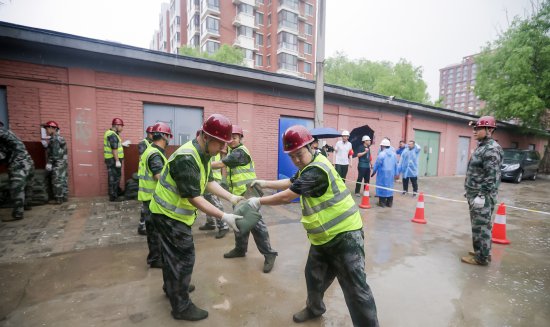 <em>北京市住房</em>和城乡建设系统组织开展房屋防汛应急演练